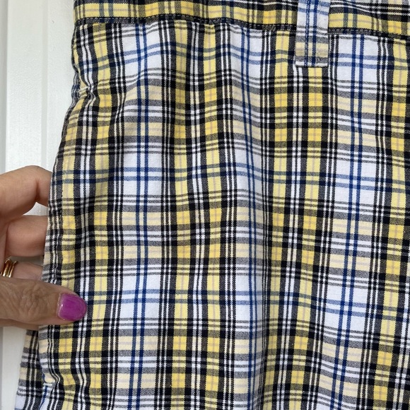 •Chaps• Mens Plaid Flat Front Shorts - Size 38 - Picture 3 of 7